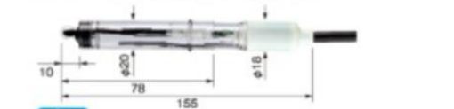 HORIBA 堀场电极耐高碱用pH电极 6152-50B(一体型复合)