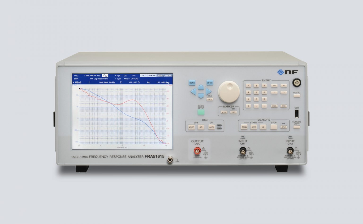 日本NF 周波数特性分析器 FRA51615